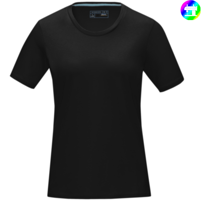 Camiseta orgánica de manga corta para mujer 