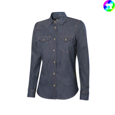 CAMISA DENIM ML MUJER