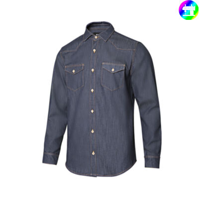 CAMISA DENIM ML HOMBRE