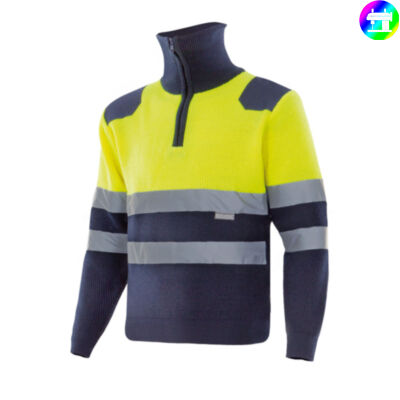 JERSEY BICOLOR CREMALLERA AV