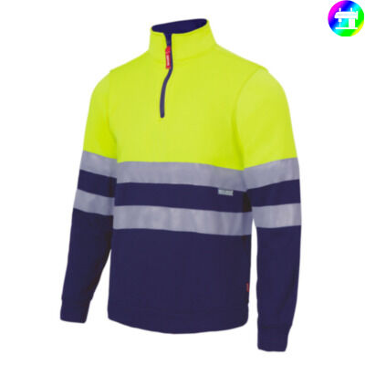 SUDADERA BICOLOR CREMALLERA AV