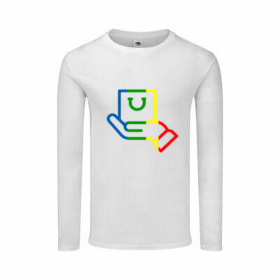 Camiseta Adulto Blanca Iconic Long Sleeve T