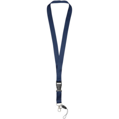 Lanyard con hebilla separable y enganche para móvil "Sagan"