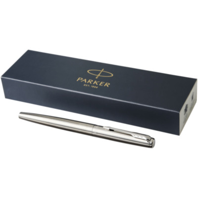 Parker pluma estilográfica de acero inoxidable 