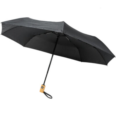 Paraguas autom&aacute;tico plegable material reciclado PET de 21" "Bo"