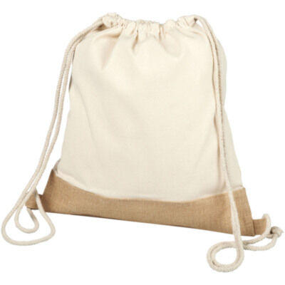 Mochila de cuerdas de yute de algodón 5L 