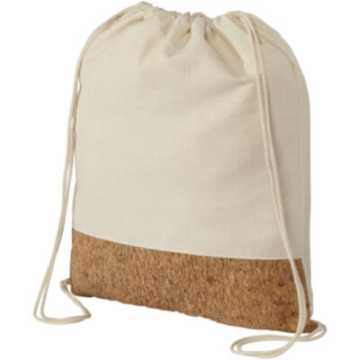 Mochila de cuerdas de algodón 150 g/m² y corcho 5L 