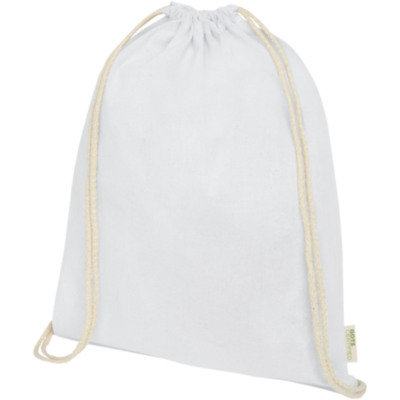 Mochila de cuerdas de algodón orgánico de 140 g/m² 5L 