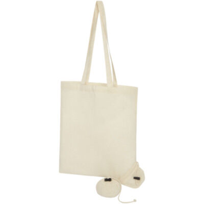 Bolsa Tote plegable de algodón de 100 g/m² 