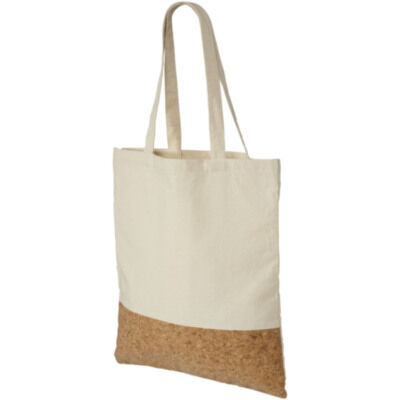 Bolsa Tote algodón 175 g/m² y corcho 