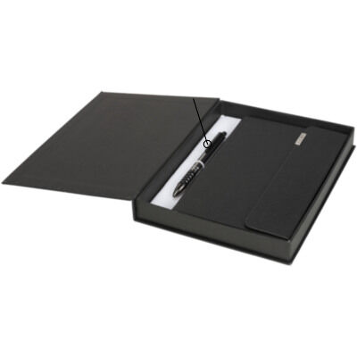 Set de regalo con libreta y bol&iacute;grafo "Tactical"