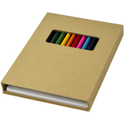 Set para colorear con papel de dibujo 