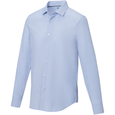 Camisa orgánica de manga larga para hombre