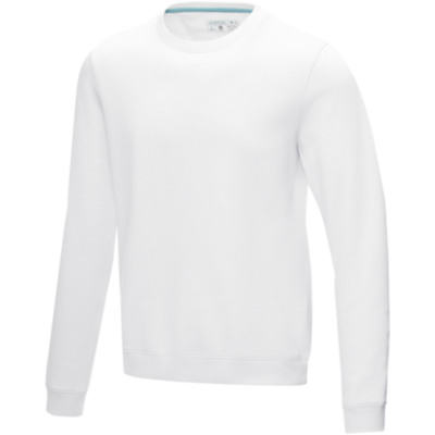 Jersey de cuello redondo orgánico para hombre 