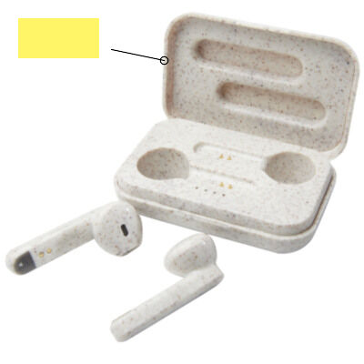 Auriculares True Wireless de paja de trigo 