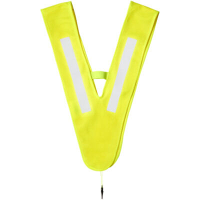 Chaleco de seguridad reflectante en forma de V 
