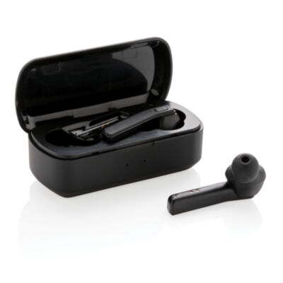Auriculares Free Flow TWS con caja de carga
