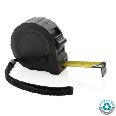 Flex&oacute;metro de pl&aacute;stico reciclado RCS 5M/19 mm con stop