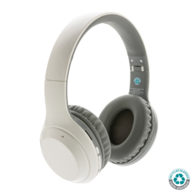 Auriculares de pl&aacute;stico reciclado est&aacute;ndar RCS