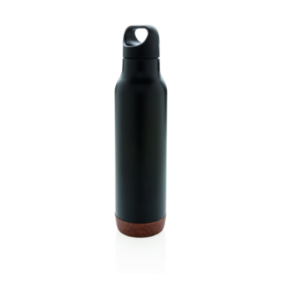 Botella al vacío de corcho antigoteo