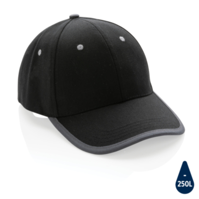Gorra de 6 paneles de algodón cepillado 280gr Impact AWARE ™