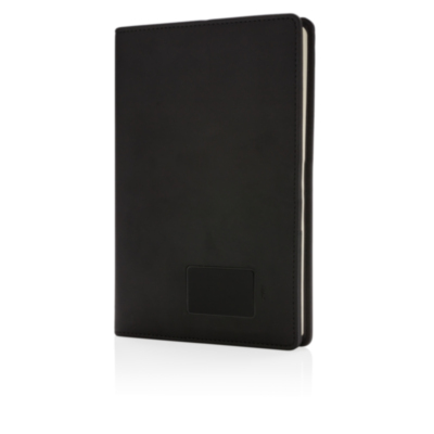 Libreta con logo iluminado