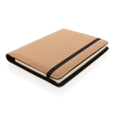 Carpeta de corcho Deluxe A5 con bolígrafo
