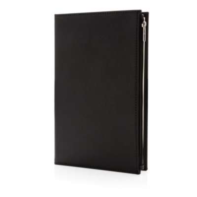 Libreta A5 de PU con cremallera