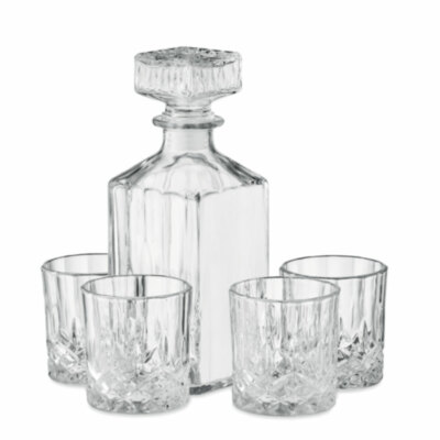 Set 4 piezas de whisky