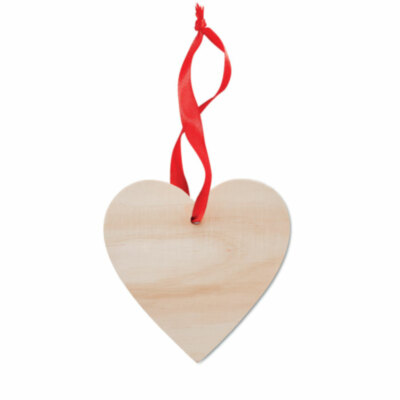 Colgador en forma de corazón