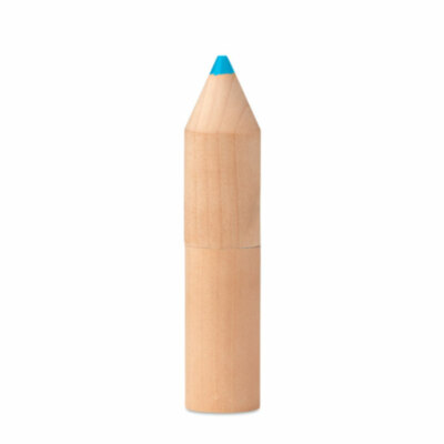 Estuche madera de 6 l&aacute;pices