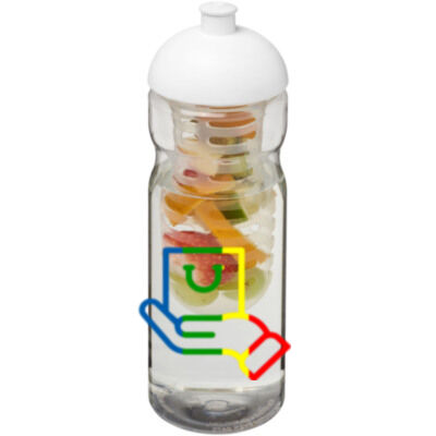 H2O Active® Base Bidón deportivo e infusor con Tapa Dome de 650 ml
