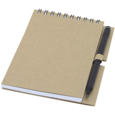 Libreta pequeña con espiral y lápiz 