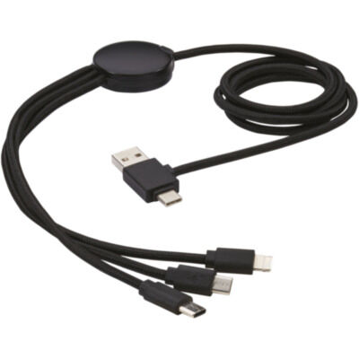 Cable de carga 5 en 1 retroiluminado 