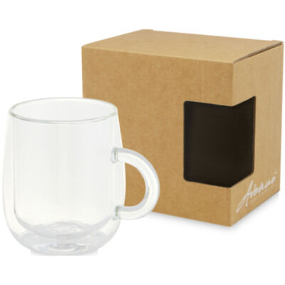 Taza de vidrio de 330 ml 