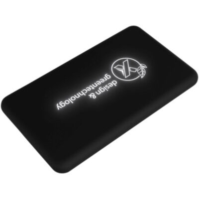 SCX.design P29 light-up 5000 mAh Batería externa solar de bolsillo retroiluminado