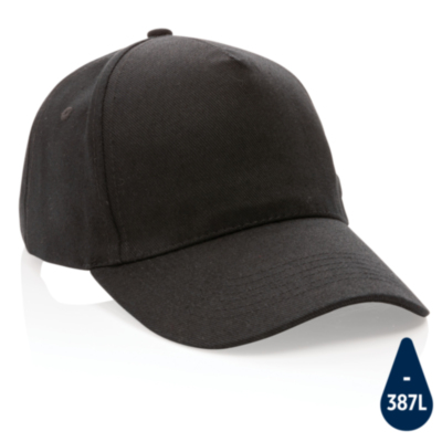 Gorra de algodón reciclado Impact 280gr con trazador AWARE™