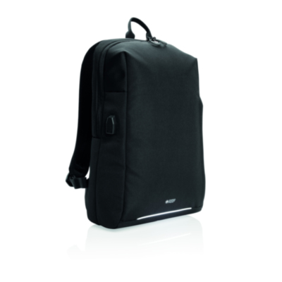 Mochila para portátil Swiss Peak con RFID y USB sin PVC