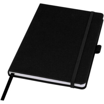 Libreta de papel reciclado A5 con tapa de PET reciclado 